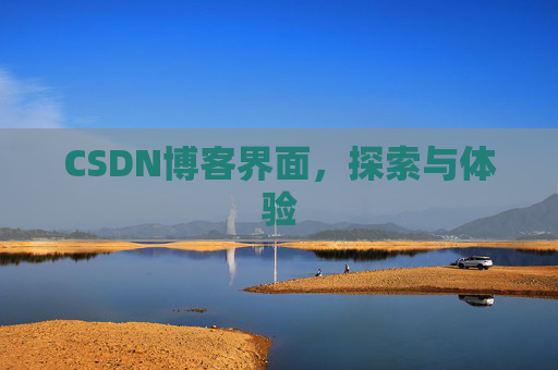 CSDN博客界面，探索与体验