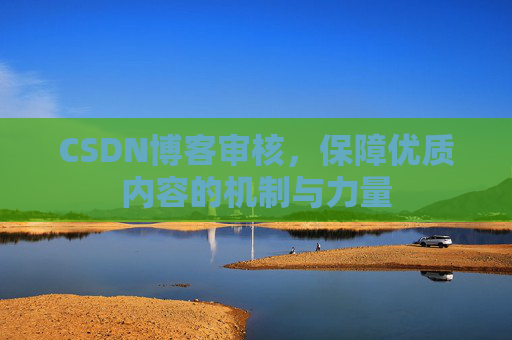 CSDN博客审核，保障优质内容的机制与力量